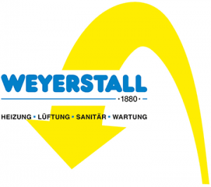 Das Logo von Weyerstall 1880 - Heizung - Lüftung - Sanitär - Wartung