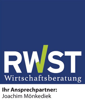 RWST Wirtschaftsberatung - Ihr Ansprechpartner: Joachim Mönkediek